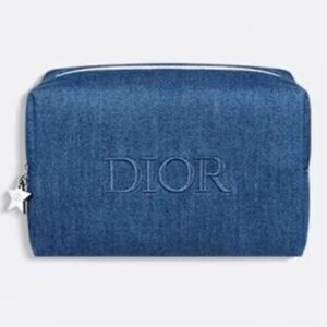 Denim Dior Limited Edition Beauty Pouch New